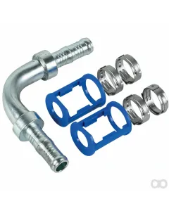 Prillinger - 00818693 - Clip Schlauchverbinder 90 DN12