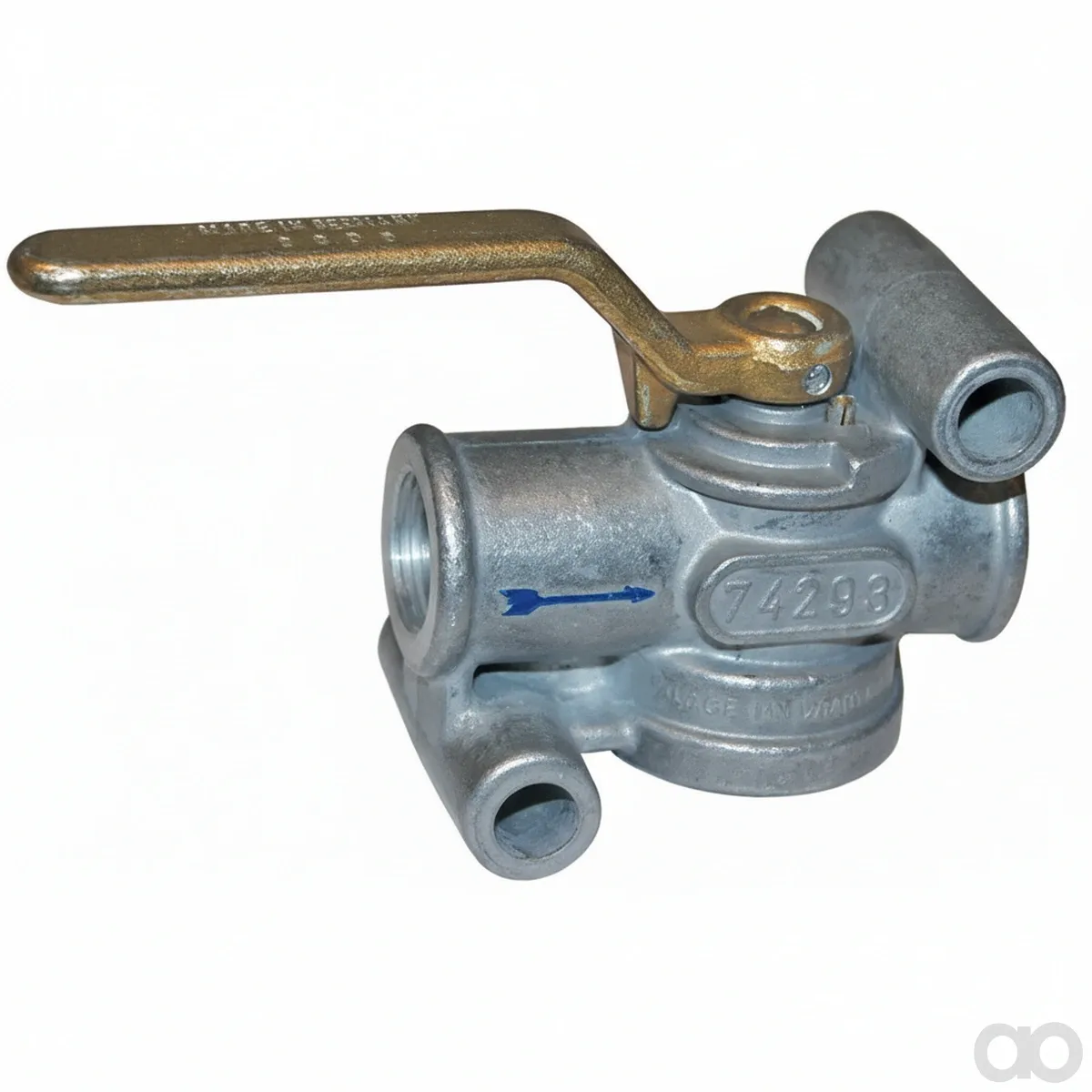 Prillinger - 00820225 - Druckluftabsperrhahn 2X Ig M22