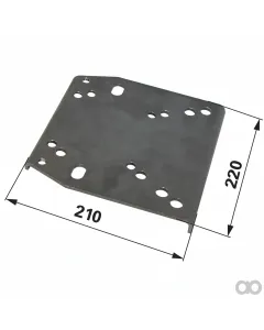 Prillinger - 00820267 - Grundplatte Zu Kolbenzylinder