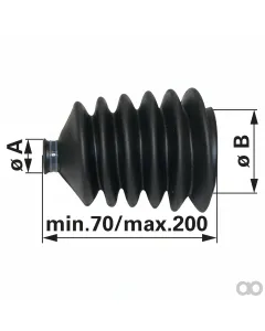 Prillinger - 00822179 - Faltenbalg Diameter 12/58