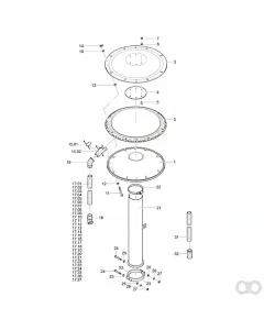 Rabe - 90014605 - Verteilerkopfbasis