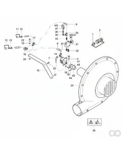 Rabe - 90016073 - Streuerblock montiert