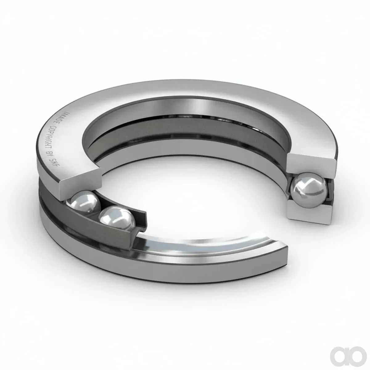 SKF - 51107 - Axiallager