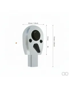 SW Stahl - 06038L - Umschaltbare Ratsche, 3/8", Schlankes Design