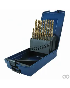SW Stahl - 80519L - Spiralbohrer-Satz 19 Teile, geschliffen