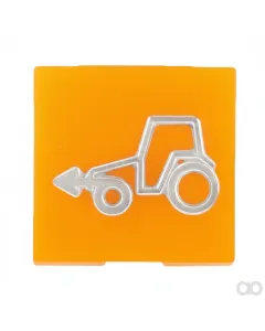 Valtra - V36130100 - Symbolglas, 4-Rad-Antrieb